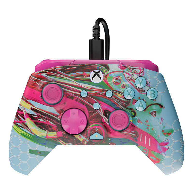 Afbeelding laden in galerijviewer, Turtle beach pdp rematch glow geavanceerde bedrade controller (android dreams, xbox serie x|s, xbox one, pc)
