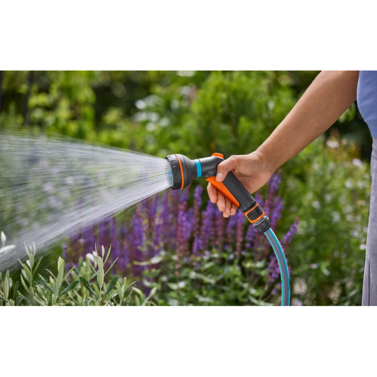 Afbeelding laden in galerijviewer, Gardena classic multi-broes startset incl. waterstop spuitpistool (18373-20 | sproeier | waterstop | kraanstuk | slangaansluiting)
