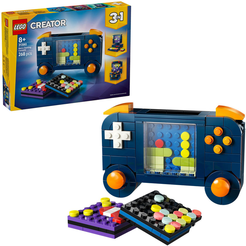Afbeelding laden in galerijviewer, Lego ® creator 3in1 retro spelcomputer speelgoedmodel - bouw om tot desktop of speelautomaat - 31380
