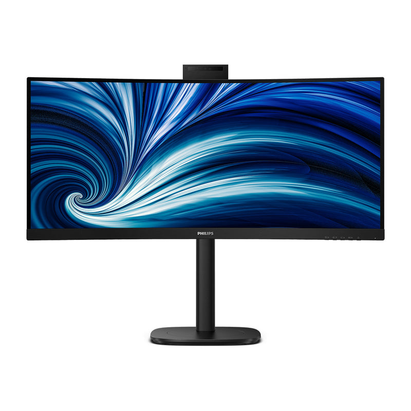 Afbeelding laden in galerijviewer, Philips 34b2u3600ch 34 curved ultrawide monitor (zwart, 2x hdmi, displayport, 3x usb-a, usb-b, usb-c, rj-45)
