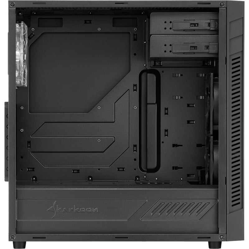Afbeelding laden in galerijviewer, Sharkoon s25-w midi tower behuizing (zwart | 2x usb-a | window)
