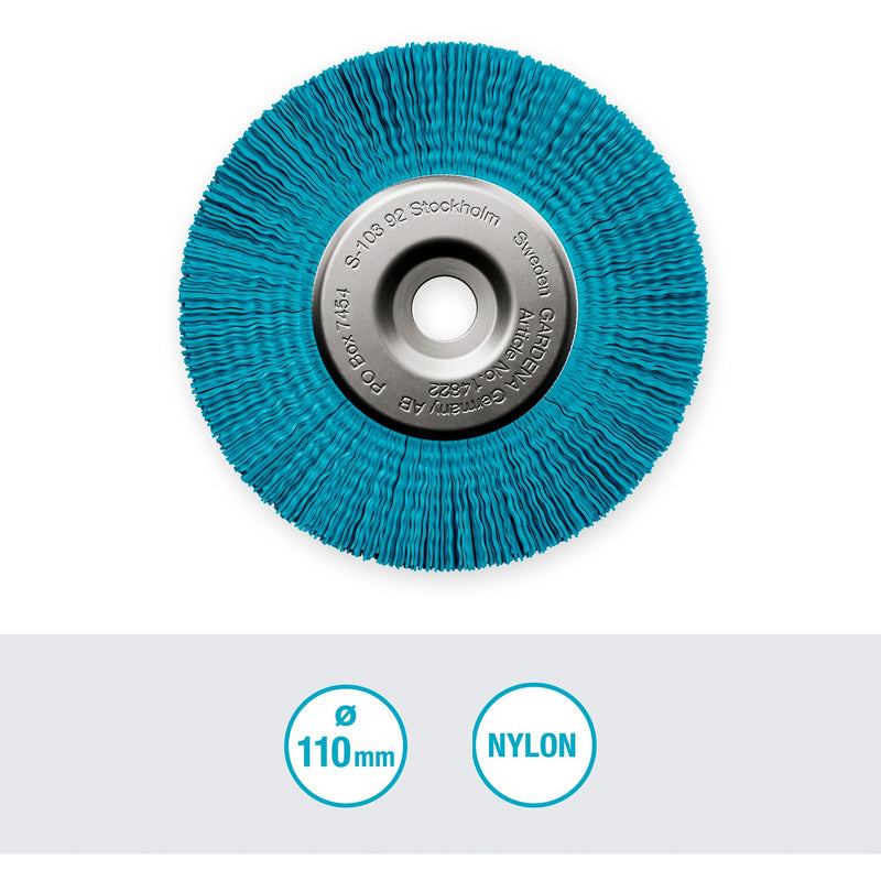 Afbeelding laden in galerijviewer, Gardena voegenborstel van nylon borstel (voor easyweed 1800, voor krasgevoelige oppervlakken)

