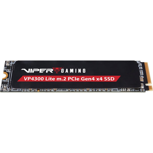 Patriot vp4300 lite 1 tb ssd (zwart, pcie 4.0 x4, nvme 2.0, m.2 2280)