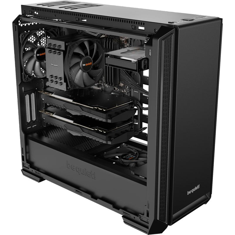 Afbeelding laden in galerijviewer, Be quiet! silent base 601 midi tower behuizing (zwart | 3x usb-a)
