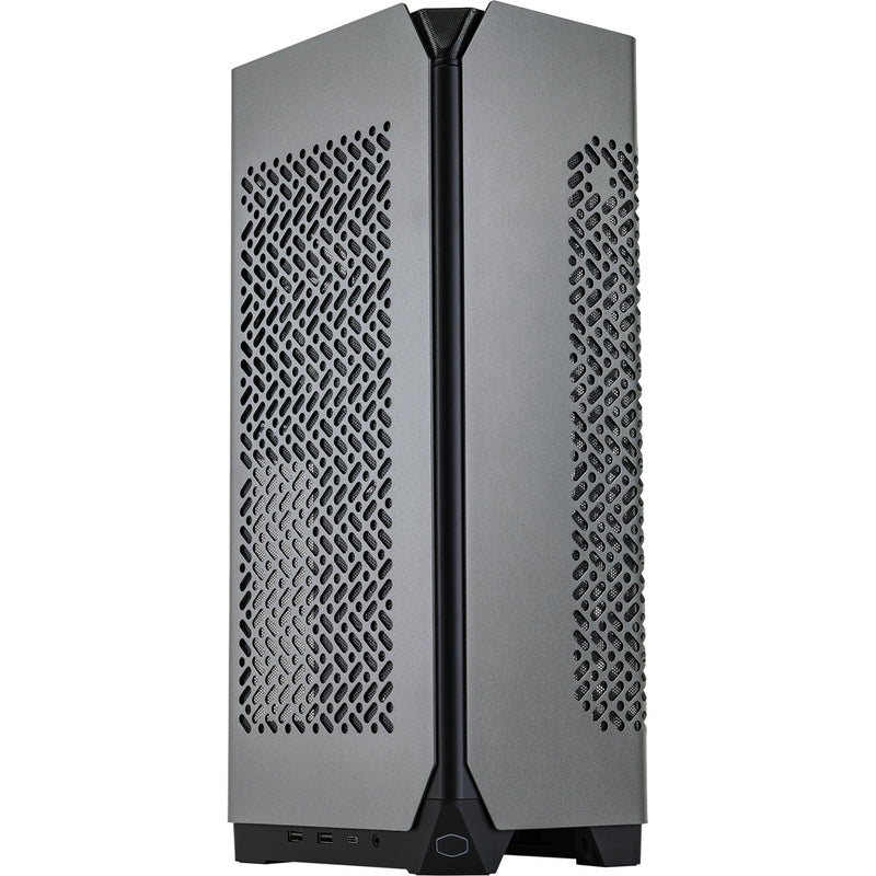 Afbeelding laden in galerijviewer, Cooler master ncore 100 max mini tower behuizing (donkergrijs | 2x usb-a | 1x usb-c)
