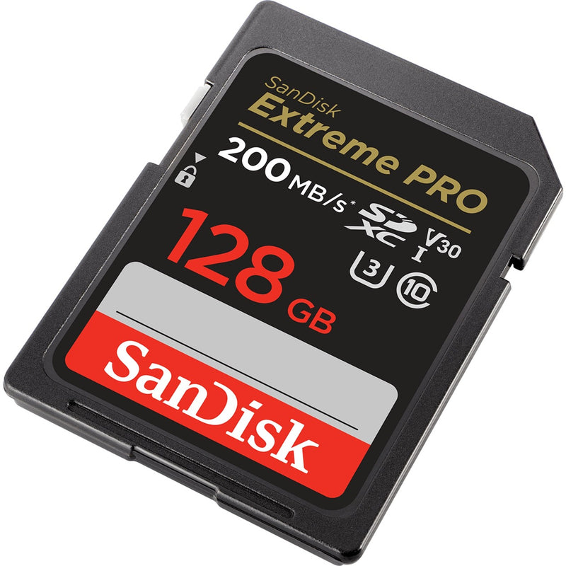 Afbeelding laden in galerijviewer, Sandisk extreme pro 128 gb sdxc geheugenkaart (zwart, uhs-i, class 10, u3, v30)
