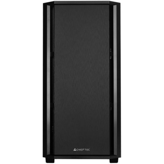 Chieftec pro mini az-01b-op mini tower behuizing (zwart | 2x usb-a | 1x usb-c)
