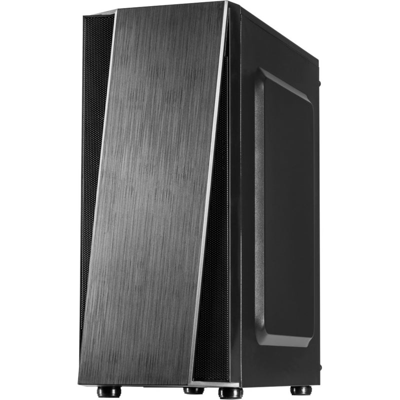 Afbeelding laden in galerijviewer, Inter-tech t-11 televen midi tower behuizing (zwart | 3x usb-a | window)
