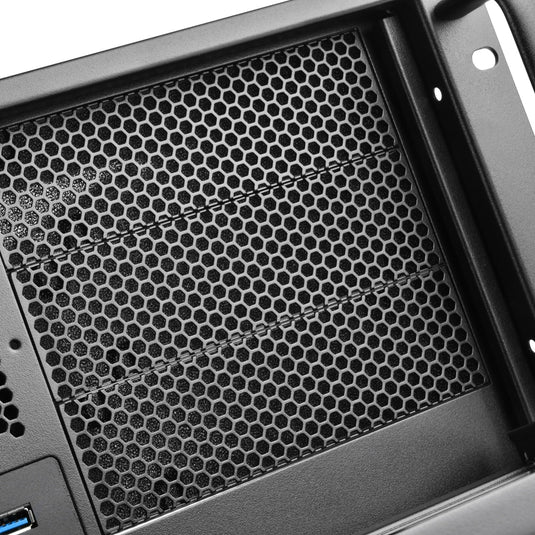 Silverstone rm400 rack behuizing (zwart | 2x usb-a 3.2 (5 gbit s))