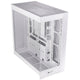 Thermaltake cte e660 mx snow midi tower behuizing (wit | 2x usb-a | 1x usb-c | tempered glass)