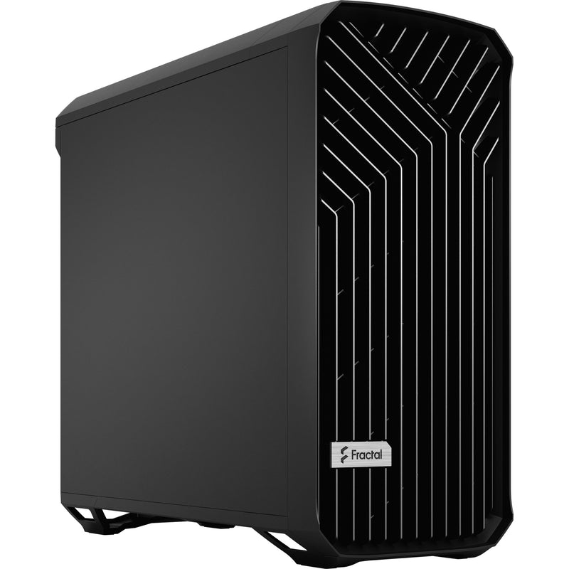Afbeelding laden in galerijviewer, Fractal design torrent black solid midi tower behuizing (zwart | 2x usb-a | 1x usb-c)
