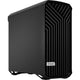 Fractal design torrent black solid midi tower behuizing (zwart | 2x usb-a | 1x usb-c)