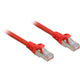 Sharkoon cat.6a netwerkkabel (rood, 10 meter, sftp, rj-45, halogeenvrij)