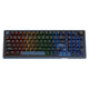 Ducky ok-m-98 rgb mechanisch toetsenbord (zwart, us lay-out (qwerty), ktt linear, 96%, rgb, hot-swap, pbt, 2.4 ghz | bluetooth | usb-c)