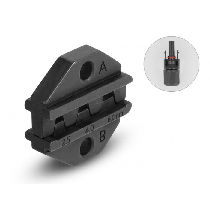 Afbeelding laden in galerijviewer, Delock crimping tool for dl4 plug 2.5 - 6 mm² krimptang (geel zwart)
