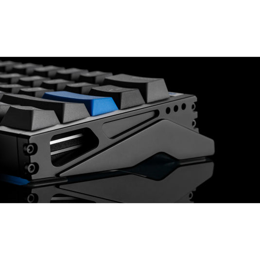 Iqunix ez60 magnetic switch gaming he keyboard (zwart, us lay-out (qwerty), gateron magnetic jade gaming, 60%, rgb, double shot pbt keycaps)