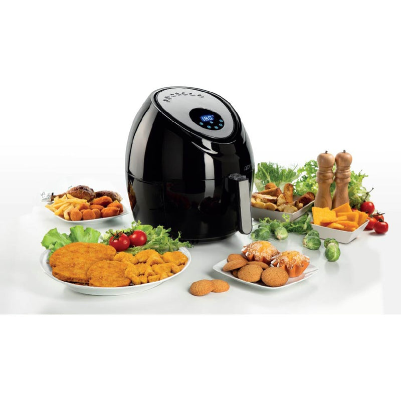 Afbeelding laden in galerijviewer, Ariete airy fryer xxl heteluchtfriteuse (zwart, 2.5 kg | 5.5 liter)
