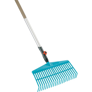 Gardena combisystem gazonhark bladhark (turquoise houtkleur, 3020-23)