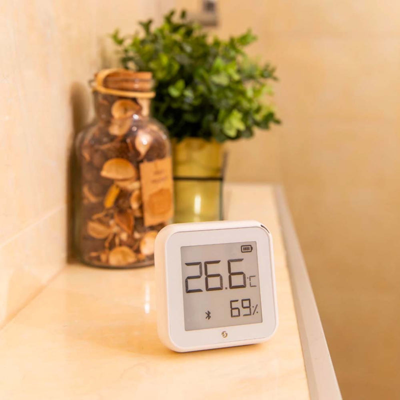 Afbeelding laden in galerijviewer, Shelly plus h t temperatuur- en vochtmeter (wit, wifi, bluetooth)
