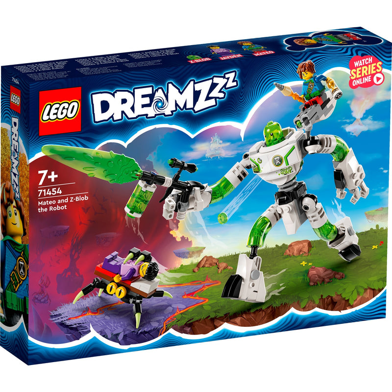 Afbeelding laden in galerijviewer, Lego dreamzzz - mateo en z-blob de robot constructiespeelgoed (71454)
