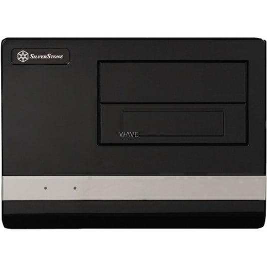 Silverstone sugo sg02b-f htpc behuizing (zwart | 2x usb-a)