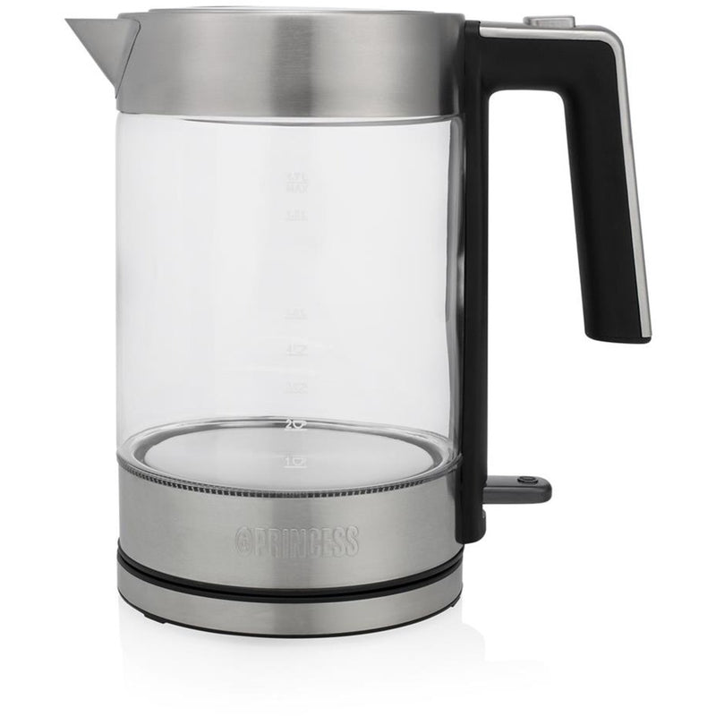 Afbeelding laden in galerijviewer, Princess 236041 glass kettle london waterkoker (roestvrij staal transparant, 1,7 l)

