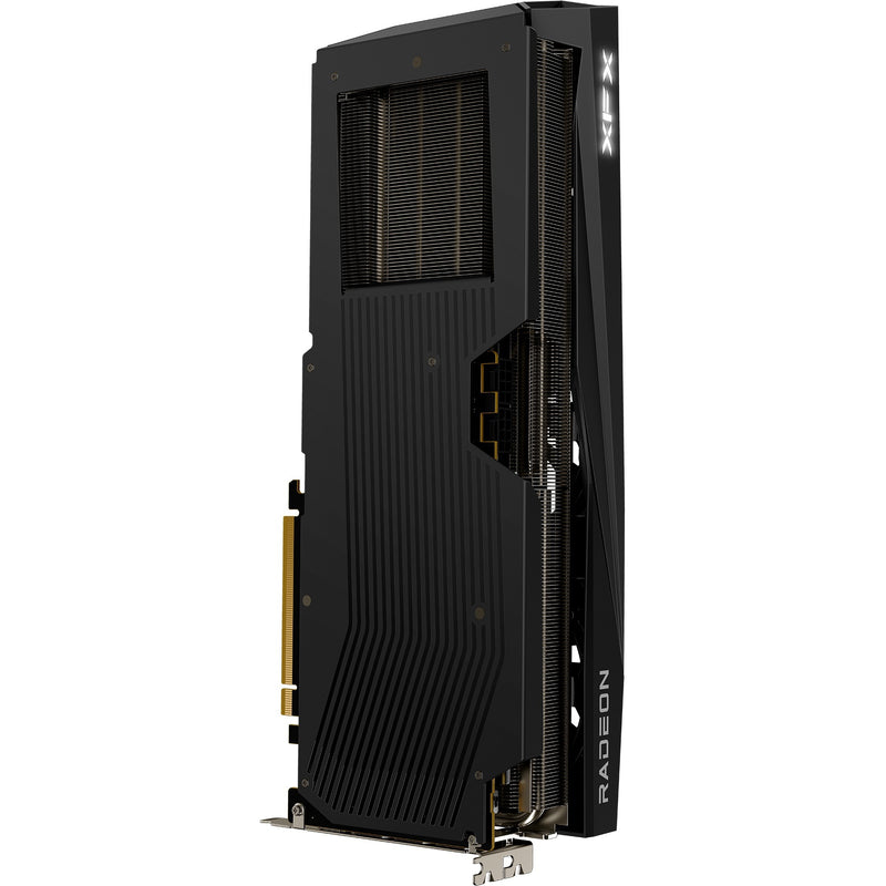 Afbeelding laden in galerijviewer, Xfx radeon rx 9070 xt quicksilver grafische kaart (zwart, rdna4, gddr6, 3x displayport, 1x hdmi 2.1)
