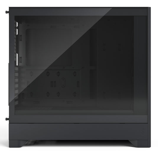 Fractal design pop 2 air midi tower behuizing (zwart | 1x usb-a | 1x usb-c | tempered glass)