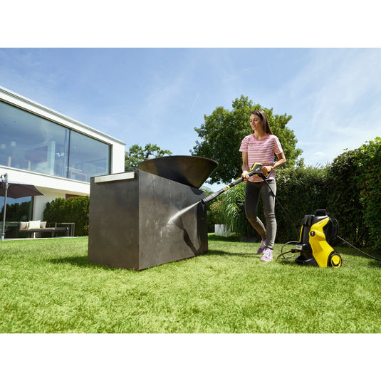 Kärcher k 5 premium smart control hogedrukreiniger (geel zwart, 1.324-670.0, bluetooth)