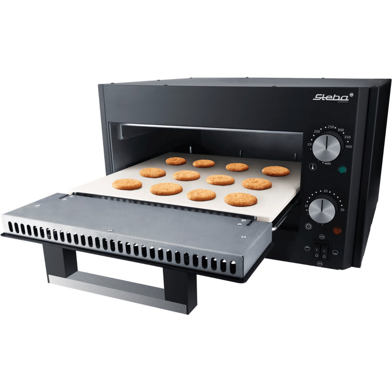 Afbeelding laden in galerijviewer, Steba power pizza maker pb 1800 pizzaoven (zwart, 1800 watt)
