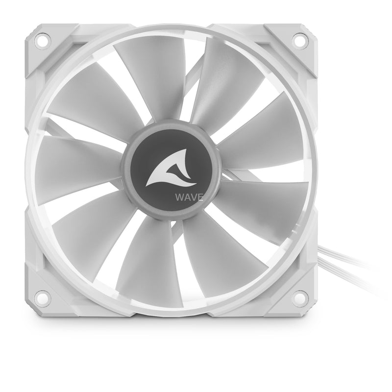 Afbeelding laden in galerijviewer, Sharkoon rebel f50 pwm rgb case fan (wit, 120 x 120 x 25 mm)
