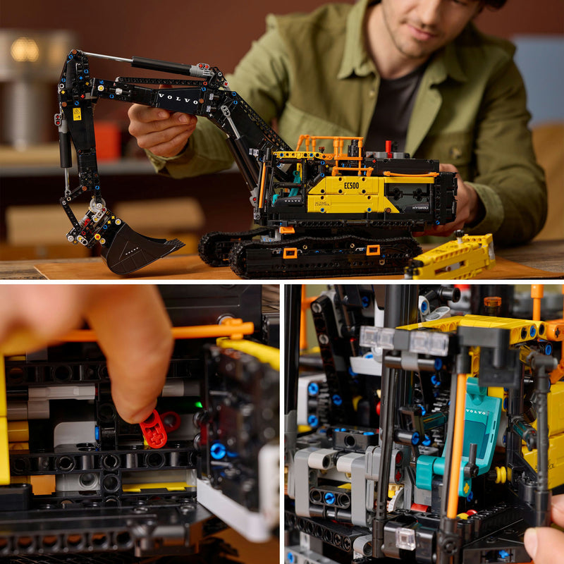 Afbeelding laden in galerijviewer, Lego ® technic volvo ec500 hybrid graafmachine - 42215
