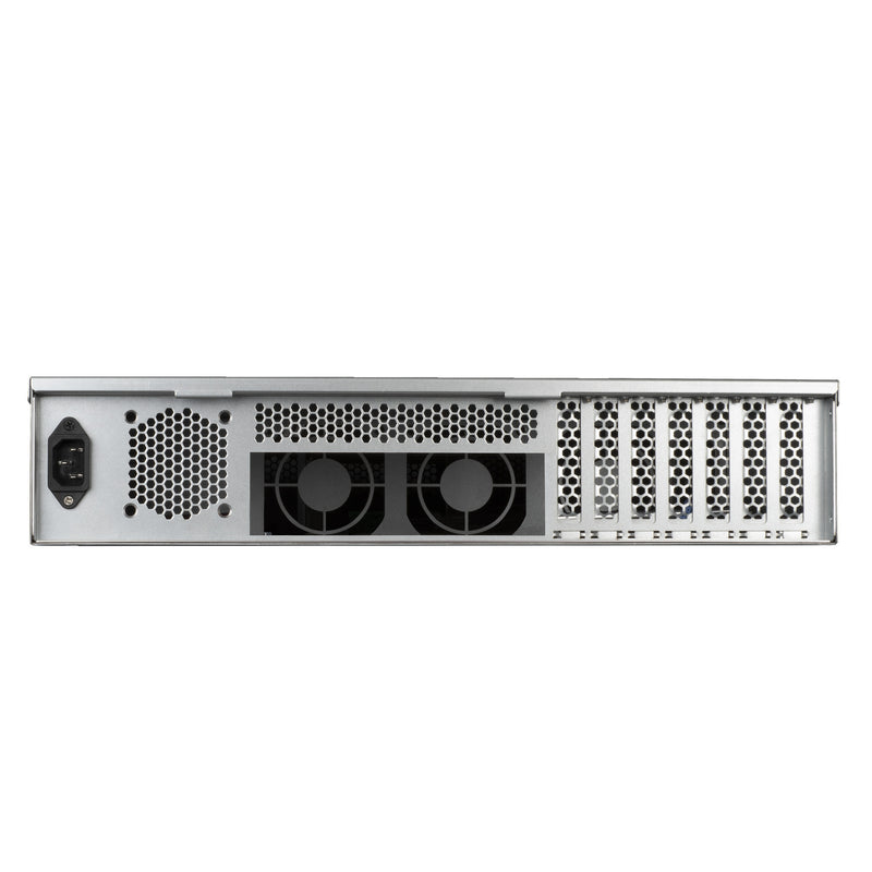 Afbeelding laden in galerijviewer, Silverstone rm23-502 rack behuizing (grijs zwart)
