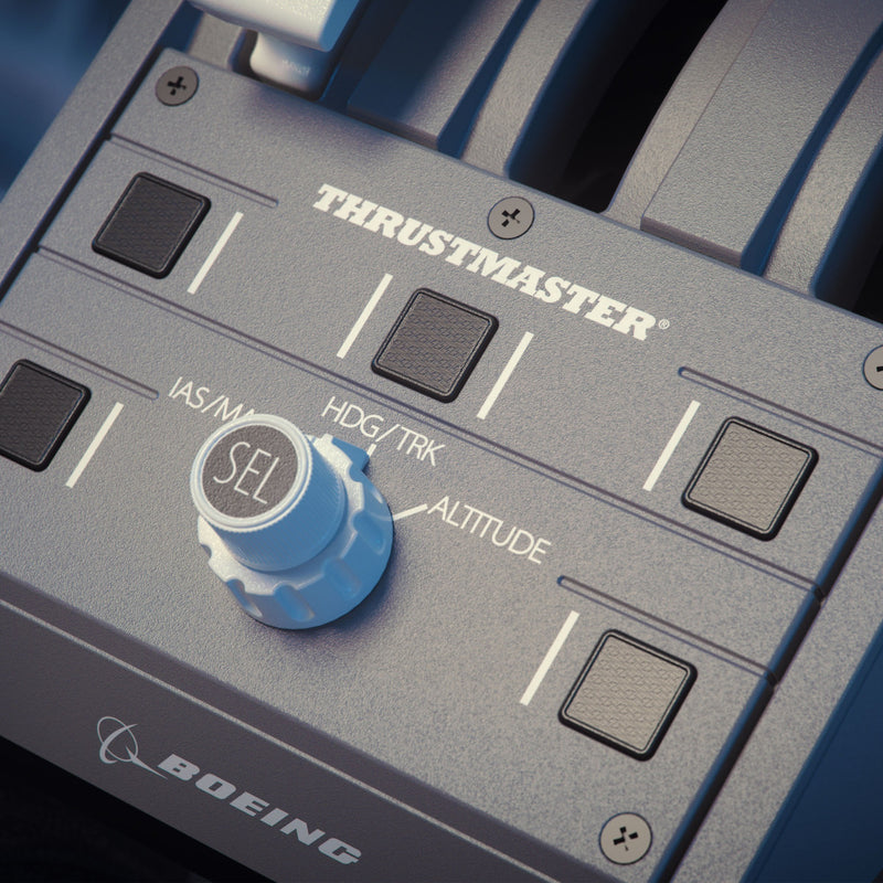 Afbeelding laden in galerijviewer, Thrustmaster tca yoke pack boeing edition gaming set (zwart grijs, pc, xbox one, xbox series x|s)
