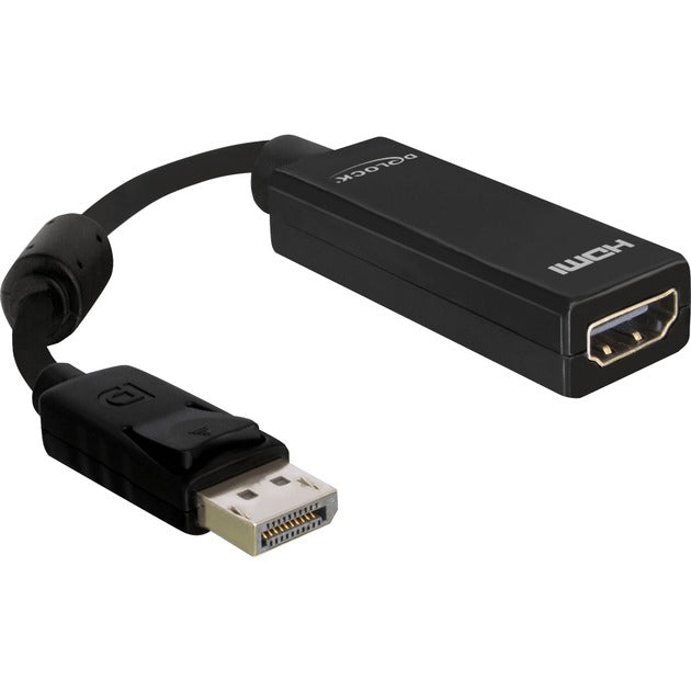 Afbeelding laden in galerijviewer, Delock displayport naar hdmi adapter (zwart, 0,125 meter, passief)
