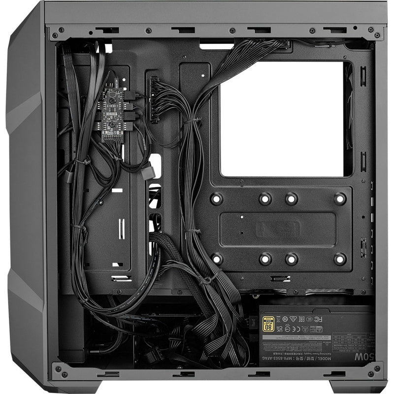 Afbeelding laden in galerijviewer, Cooler master td500 max midi tower behuizing (gunmetal | 2x usb-a | 1x usb-c | rgb | tempered glass)
