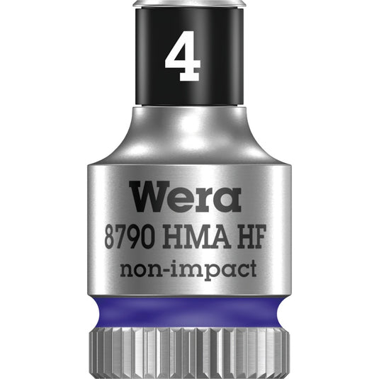 Wera belt a 1 zyklop doppen set dopsleutel (zwart, 10-delig, met vasthoudfunctie, met 1 4 -aandrijving)