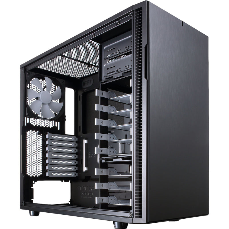Afbeelding laden in galerijviewer, Fractal design define r5 midi tower behuizing (zwart | 4x usb-a)
