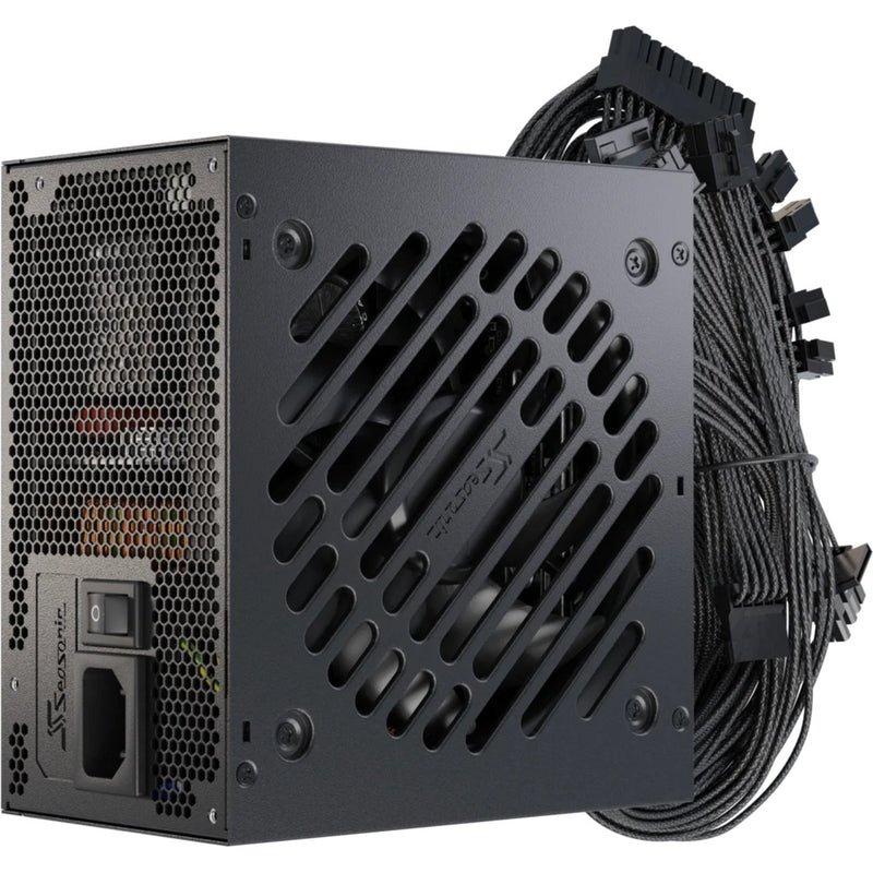Afbeelding laden in galerijviewer, Seasonic core bc-750 atx 3.1 750 watt voeding (zwart, 1x 12v-2x6, 2x pcie)
