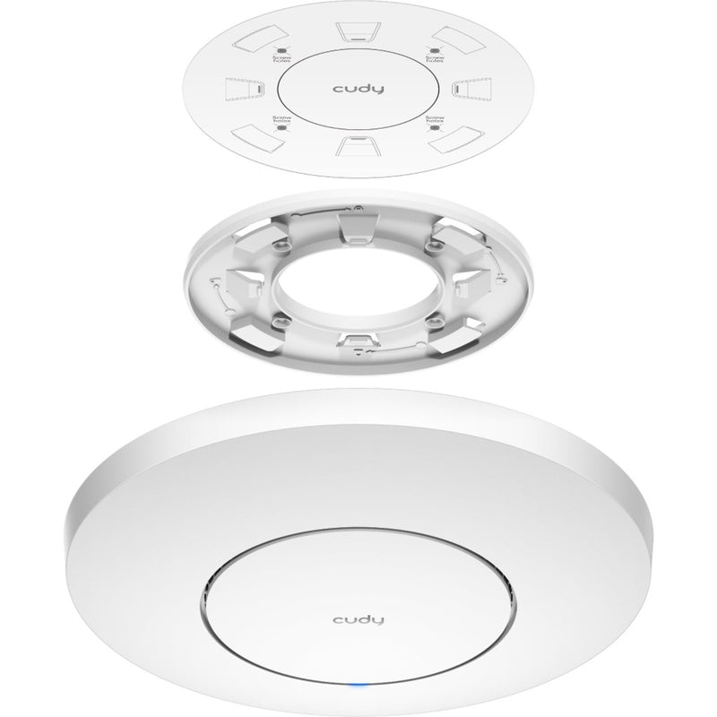 Afbeelding laden in galerijviewer, Cudy ax3000 wi-fi 6 2.5g access point (wit, ap3000, dc adapter, mesh)
