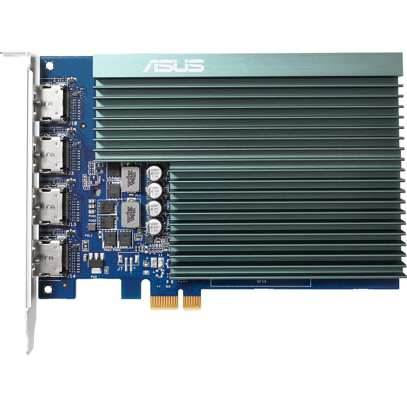 Afbeelding laden in galerijviewer, Asus geforce gt730-4h-sl-2gd5 grafische kaart (4x hdmi)
