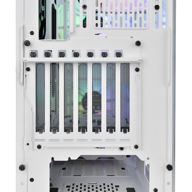 Afbeelding laden in galerijviewer, Thermaltake view 300 mx midi tower behuizing (wit | 2x usb-a | 1x usb-c | rgb | window)
