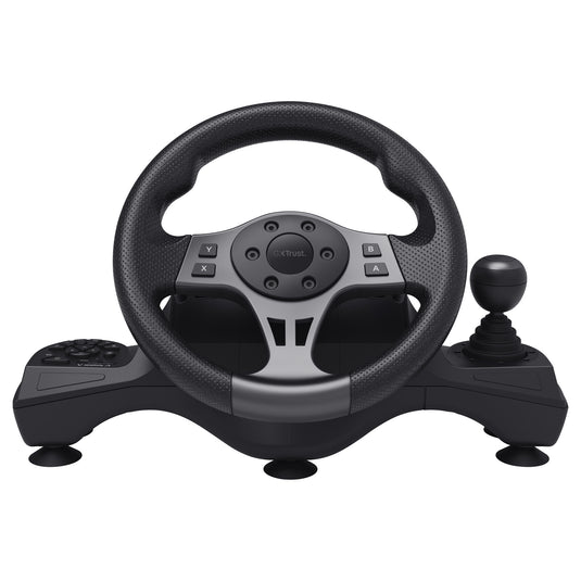 Trust gxt 289 movi racestuur stuur (zwart, pc, xbox series x s, switch, playstation 4)