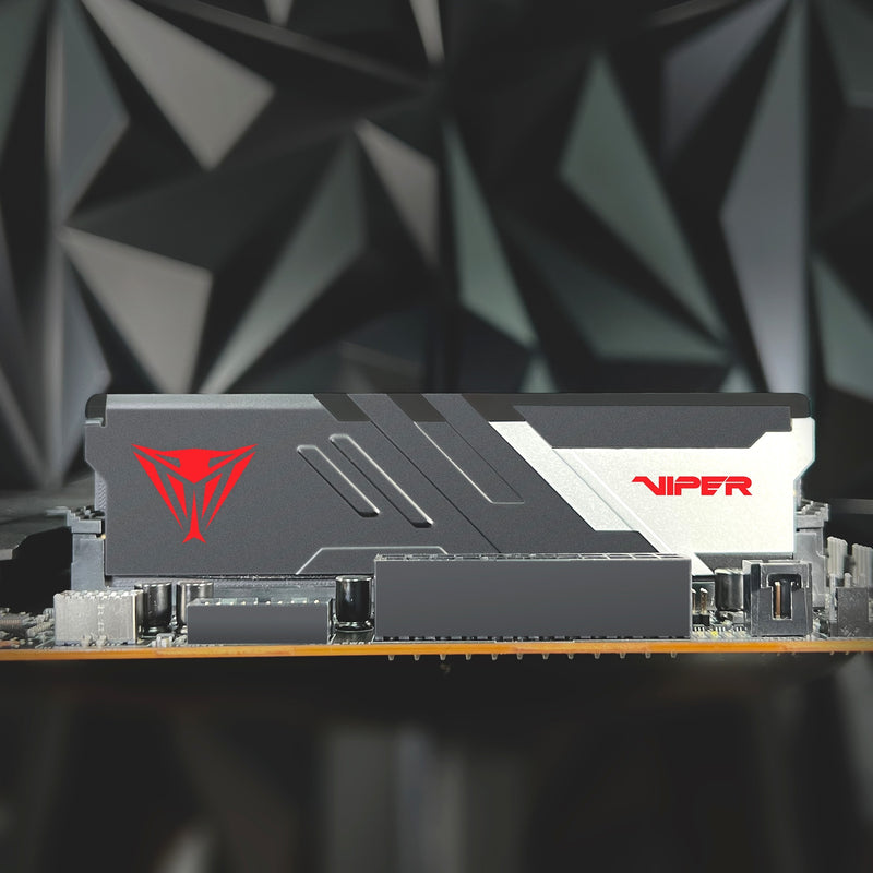 Afbeelding laden in galerijviewer, Patriot viper venom 32 gb ddr5-7000 (2x 16 gb) werkgeheugen (zwart, pvv532g700c32k, xmp 3.0)
