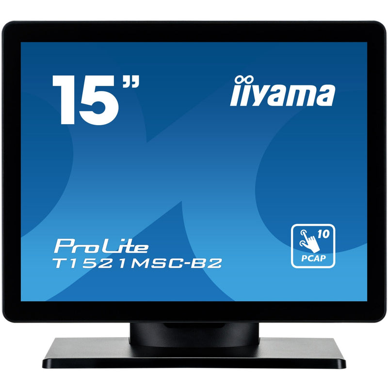 Afbeelding laden in galerijviewer, Iiyama prolite t1521msc-b2 15 touchscreen monitor (zwart, hdmi, vga, usb-b)
