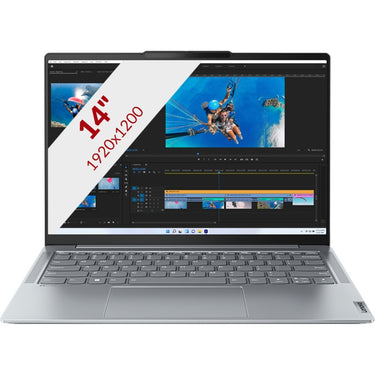 Lenovo yoga slim 6 14apu8 (82x3003nmh) 14 laptop (grijs | ryzen 7 7840u | radeon 780m | 16 gb | 512 gb ssd | oled)