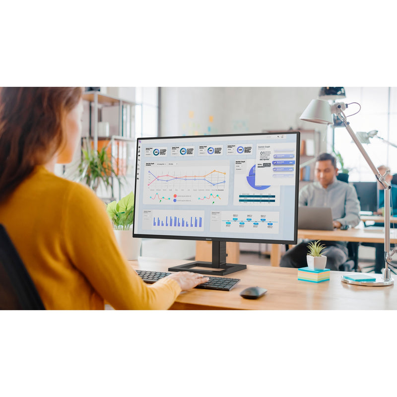 Afbeelding laden in galerijviewer, Philips 27e1n1900ae 00 27 4k uhd monitor (zwart, hdmi, 2x usb-a, usb-c)
