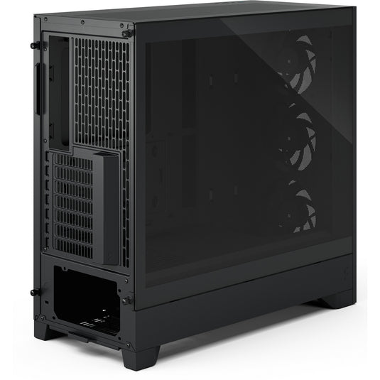 Fractal design pop 2 air midi tower behuizing (zwart | 1x usb-a | 1x usb-c | tempered glass)