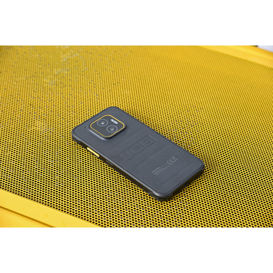 Jcb toughphone e50 smartphone (zwart | 128 gb | android 16 | dual-sim)
