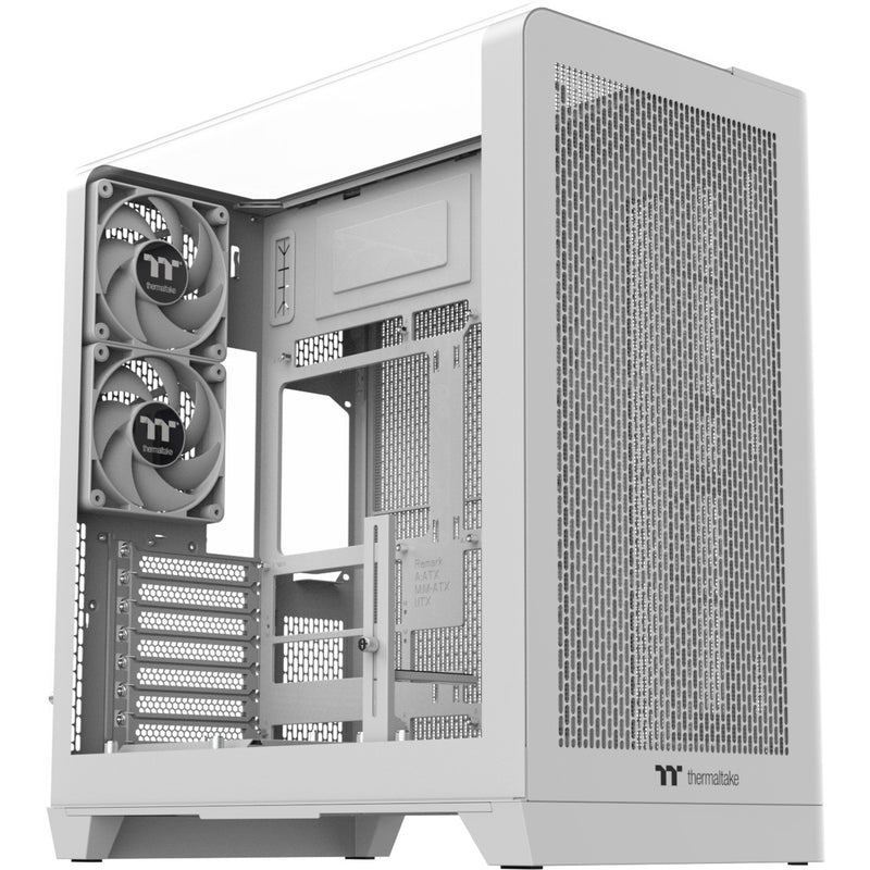 Afbeelding laden in galerijviewer, Thermaltake view 390 air snow midi tower behuizing (wit | 2x usb-a | 1x usb-c | tempered glass)
